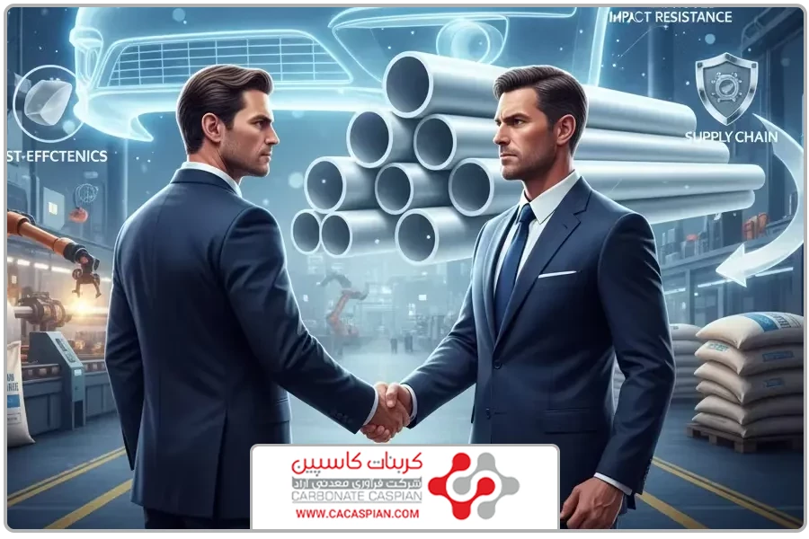 عکس شاخص | خرید کربنات کلسیم برای صنعت پلاستیک