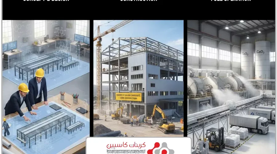 تصویر شاخص | کارخانه تولید کربنات کلسیم