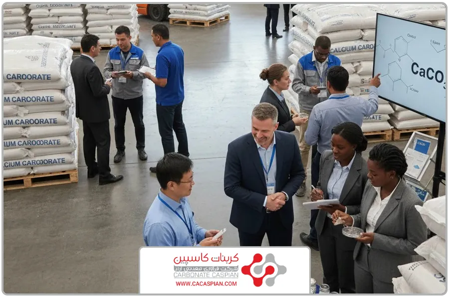 بازار مشتریان | کارخانه تولید کربنات کلسیم